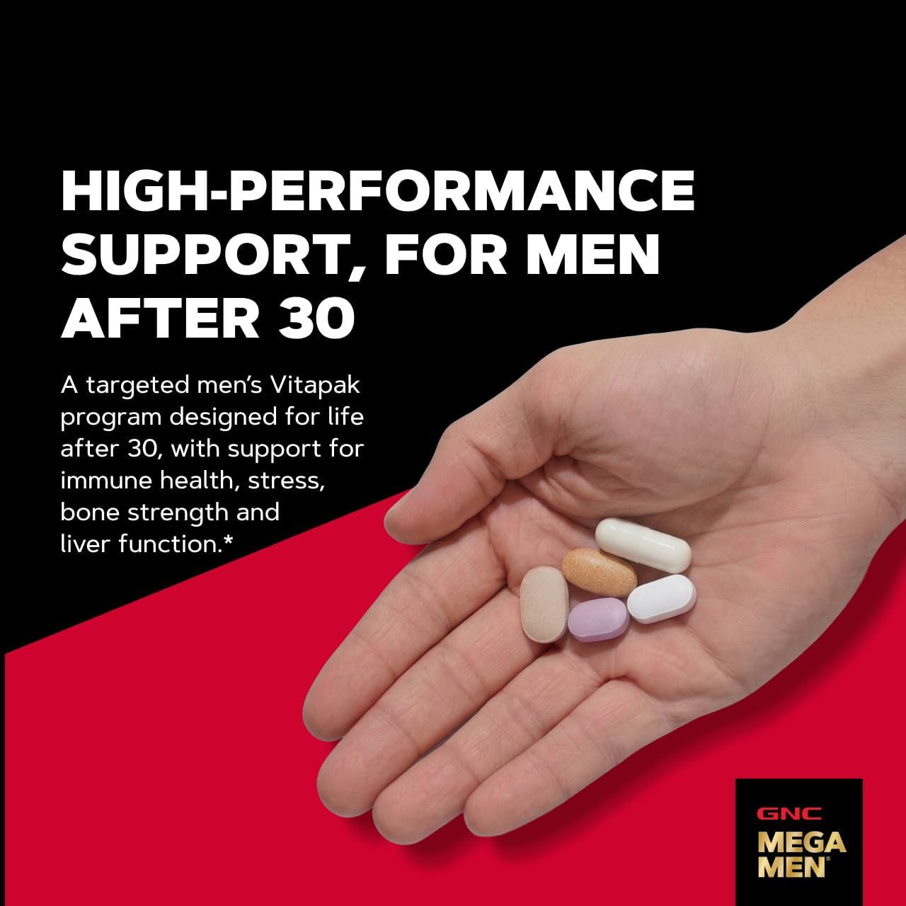 Men’s 30+ Daily Vitapak – 5-in-1 Multivitamins