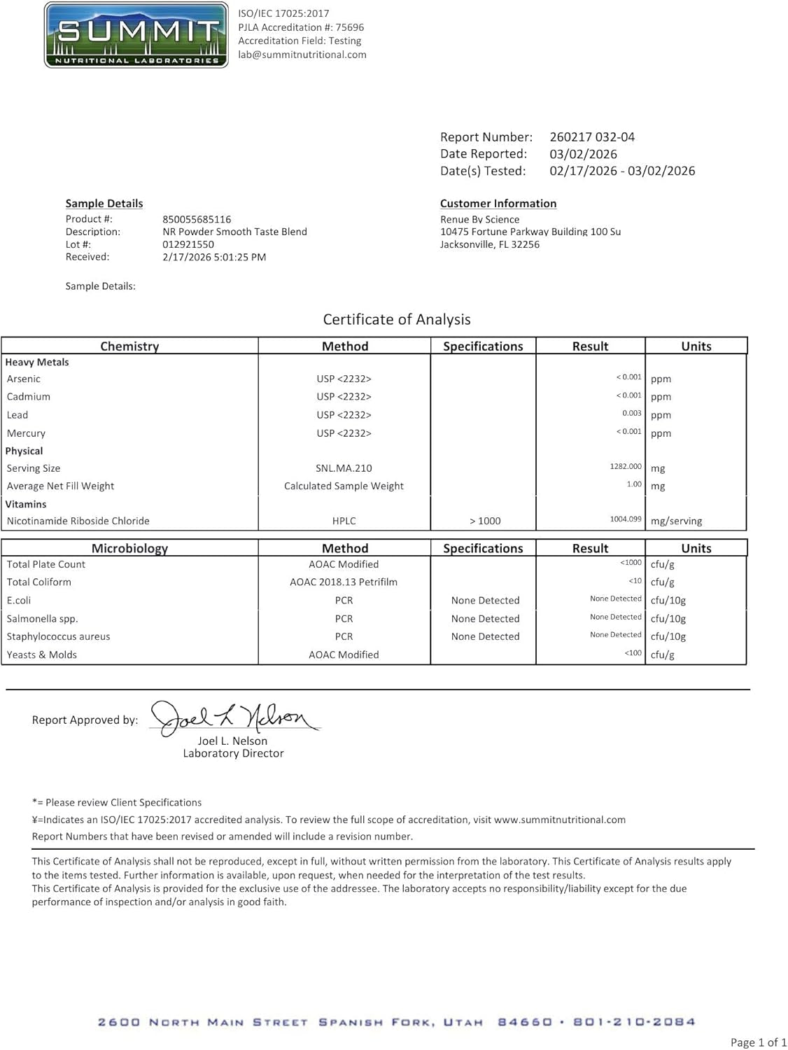 Nicotinamide Riboside Powder 1000Mg